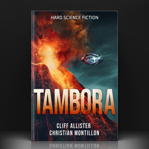 HARD SCI-FI BOOK COVER