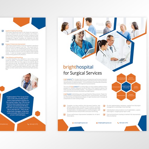 Brighthospital Brochure Design