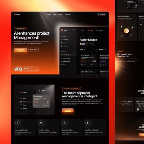 Faster || Web Design