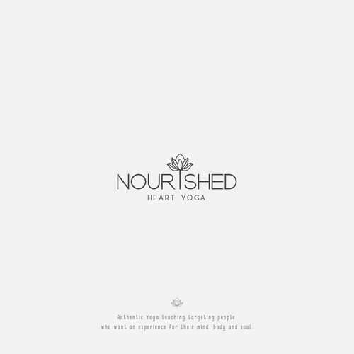 Concept logo l NOURISHED