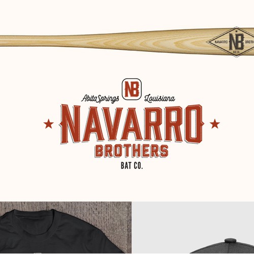 Logo for Navarro Brothers Bat Co.