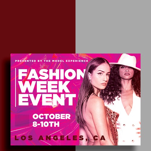 Fashion Week Event Flyer Design