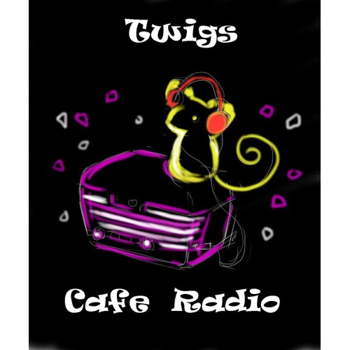 EDGY HIP COOL Design for Twigs Cafe Radio
