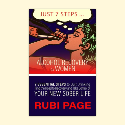Book Cover for 7 Step Recovery Kindle Book