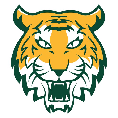 Tiger Mascot Logo for Elementary School