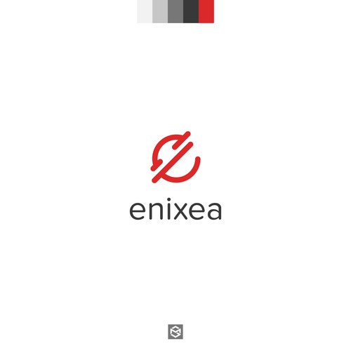 Bold logo for Enixea