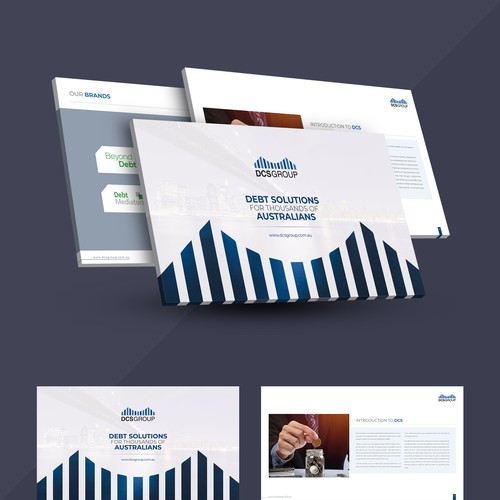 DCS Group Aust Pty Ltd Powerpoint Template Design 