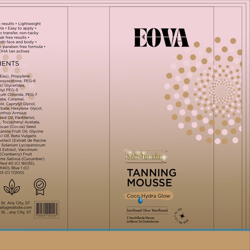 Clean en luxueus label voor tanningmouse must be:UNBOXING EXPERIENCE!