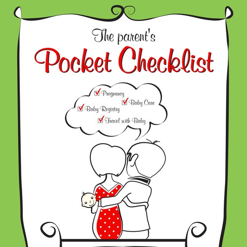 Create the next book or magazine cover for Parent's Pocket Checklist