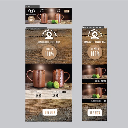 Google Banner Ads For Copper Mugs