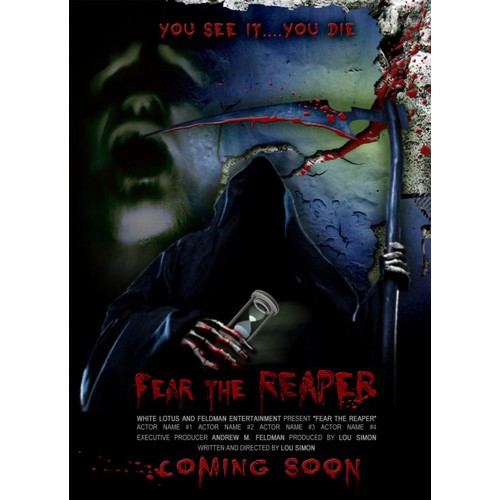 New movie poster wanted for "Fear the Reaper" Film