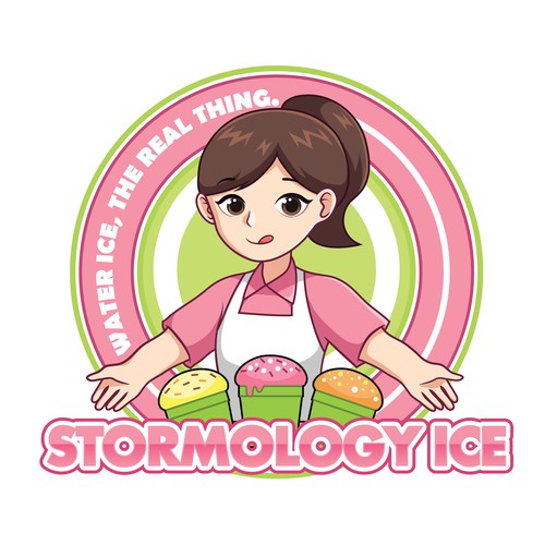 Logo design for Stormology Ice