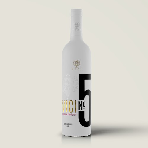 Wine label concept
