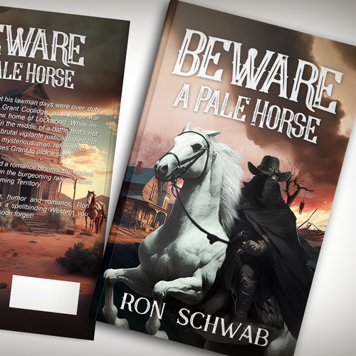 Book concept for Ron Schwab