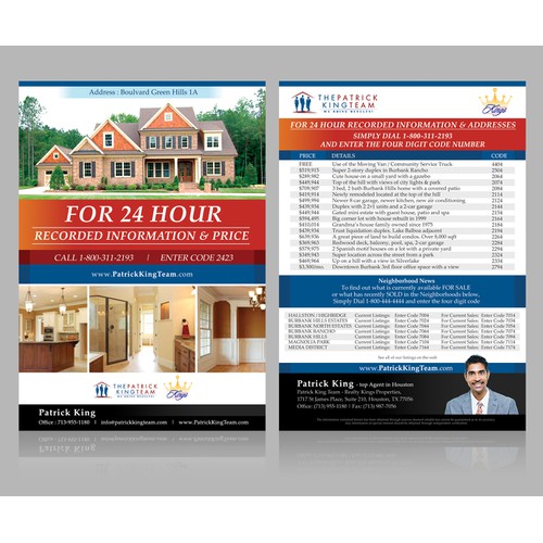 Real Estate Property Flyer Needed