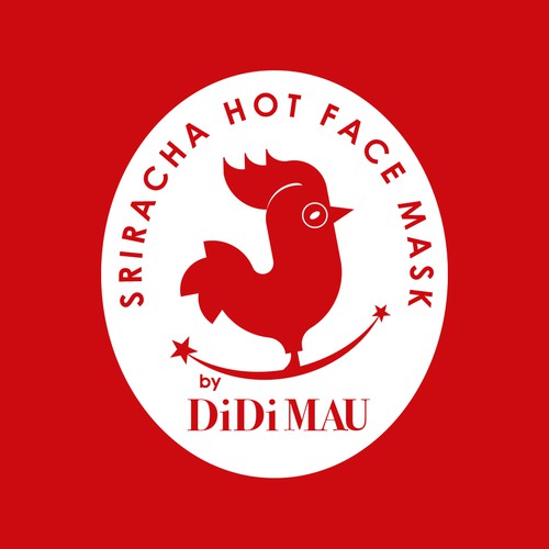 Sriracha Hot Face Mask by DiDI Mau