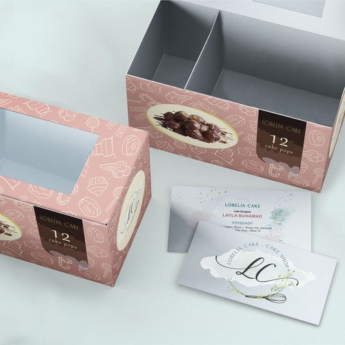 Cake box design