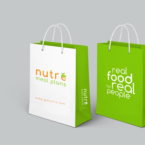 Shopping Bag design for nutre