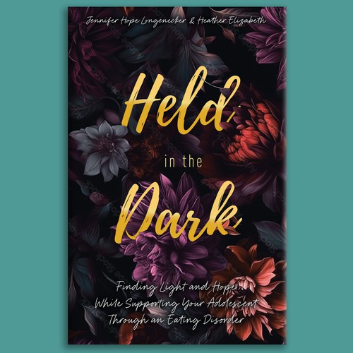 Goth cover for teen recovery book