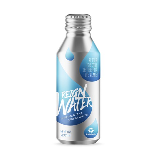 Print for Water in Alu-Bottle