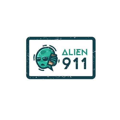Logo concept for Alien 911 game