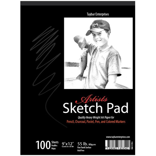 Create a professional looking Sketch Pad Cover for Taybar Enterprises