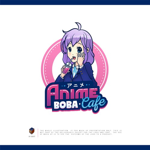 Anime Boba Café