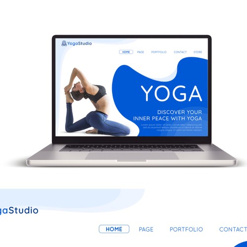 Calm & Centered Yoga Website Design