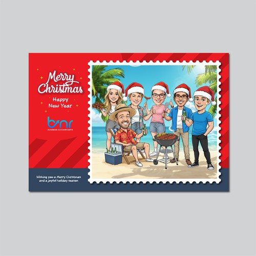 Christmas Card BNR business Accountants