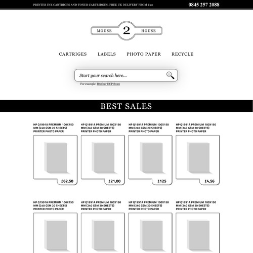 Bring this e-commerce site to life!