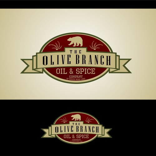 logo for The Olive Branch Oil & Spice Company
