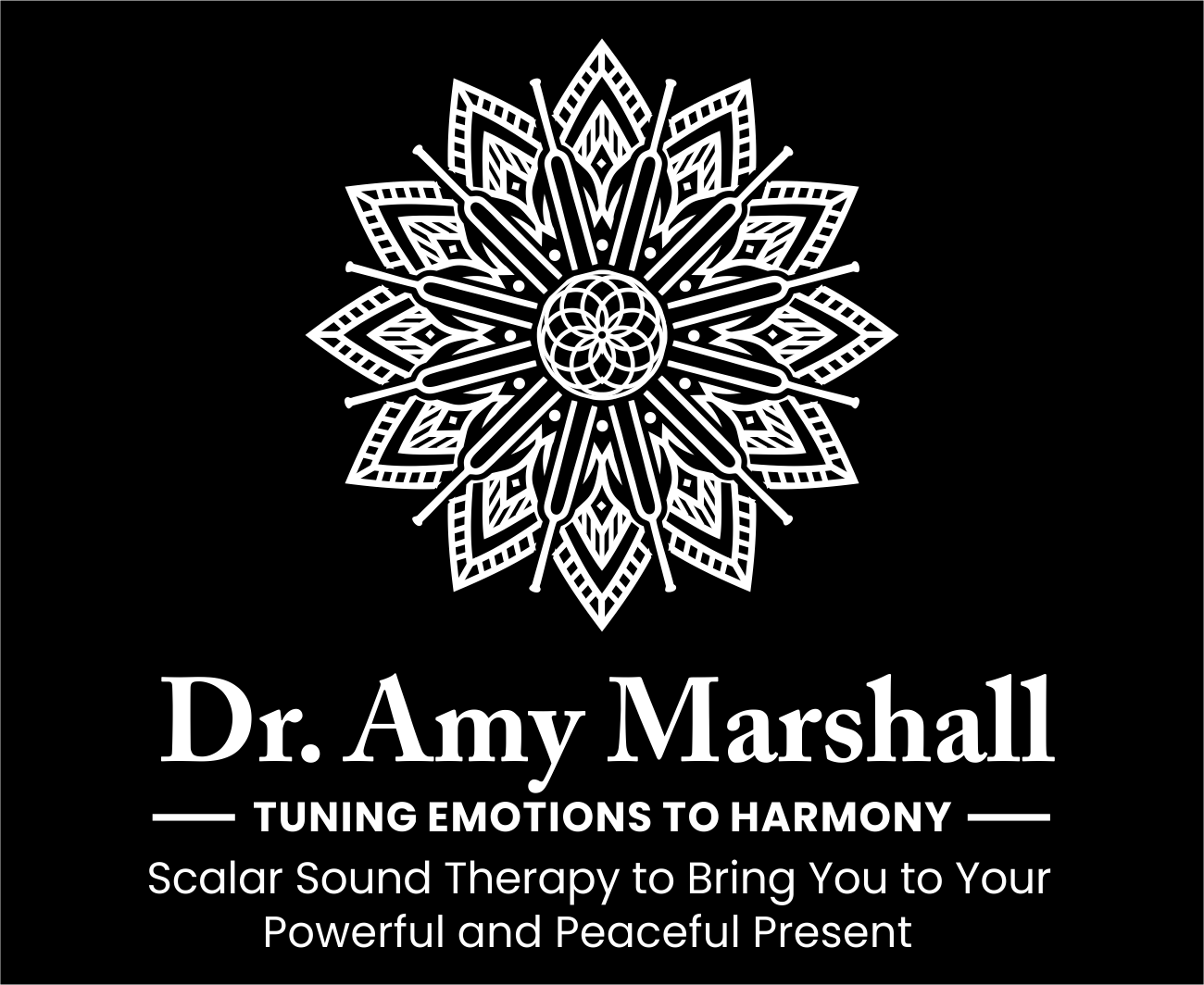 need a logo to with tuning forks and a lotus flower.  Tuning emotions back to just memories to heal!