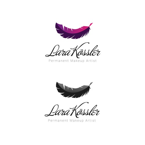 Logo concept for permanent make up artist 