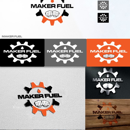 Logo for engineering company with various editions