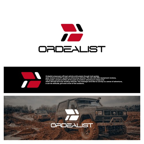 Logo concept for offroad enthusiast