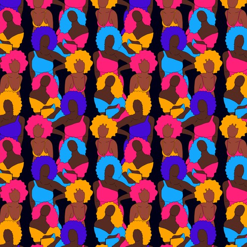 Textile design pattern