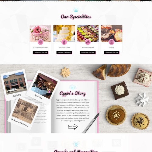 A Unique Bakery Website