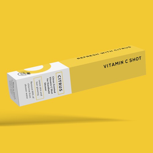 Vitamin Shower Inserts Packaging