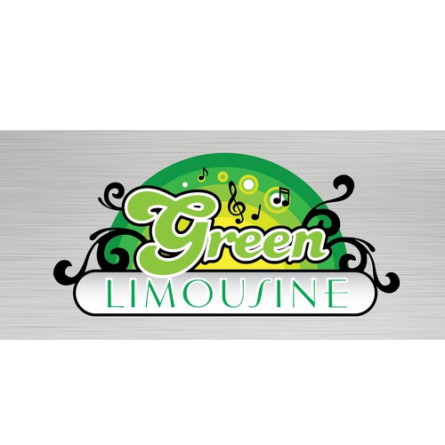 Finalist in a logo design for Green Limousine