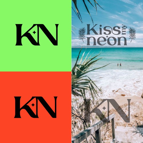 Logo Concept for Kiss My Neon