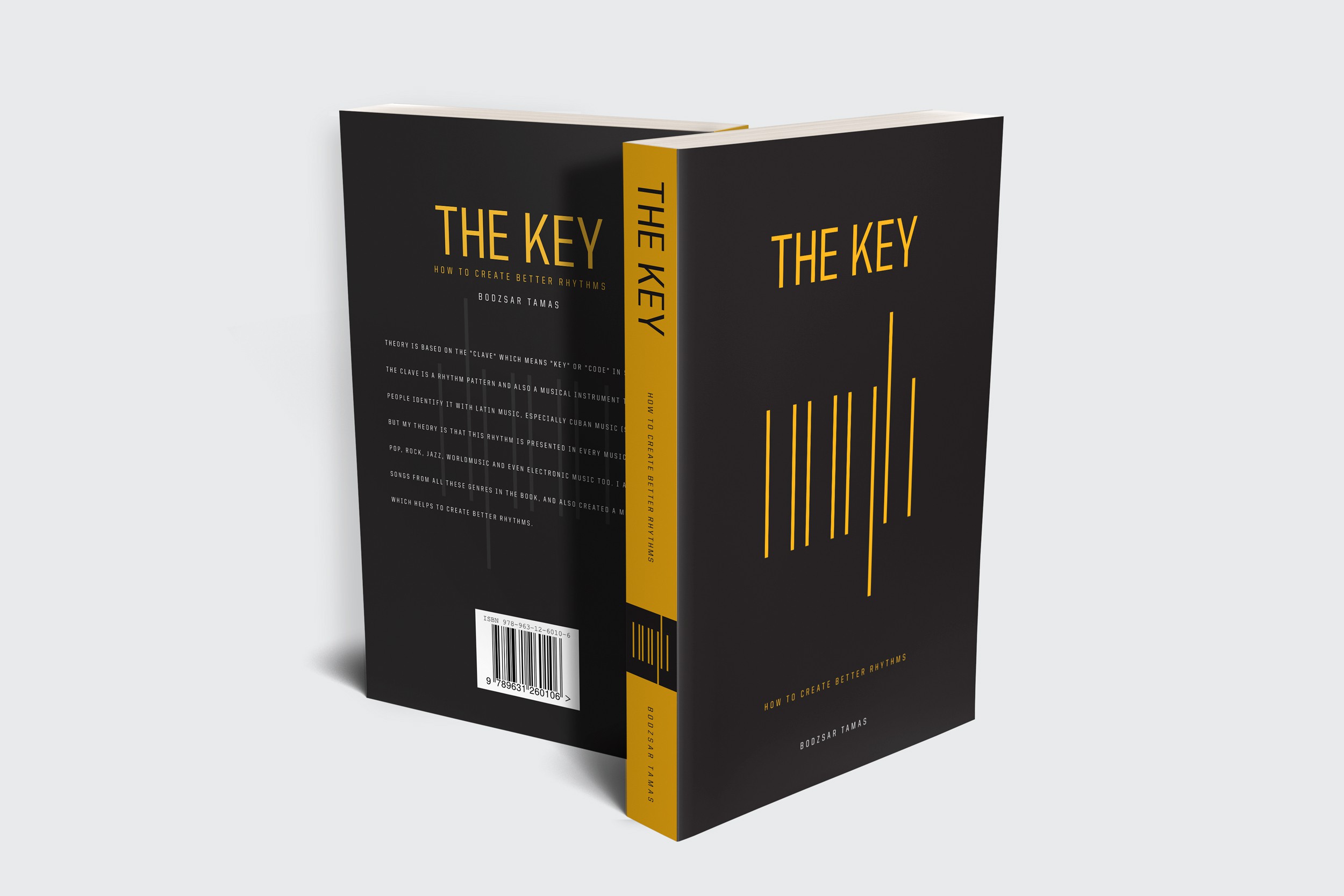Book cover design for a Music Theory book