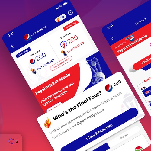 Pepsi Cricket World Cup 2023 Design