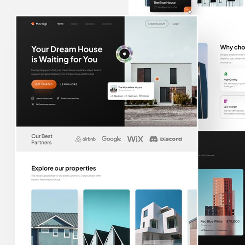 Mordigi - Mortgage Landing Page 🏘️