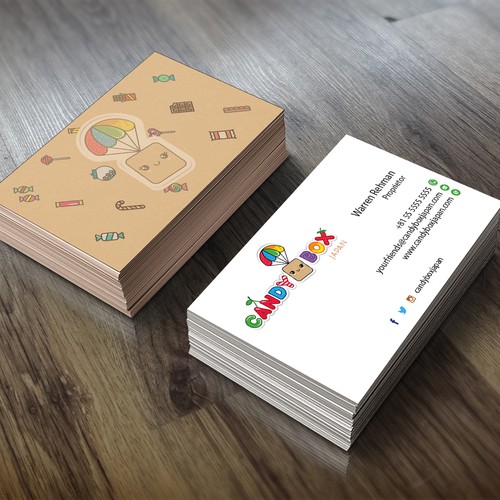Business Card for CandyBox