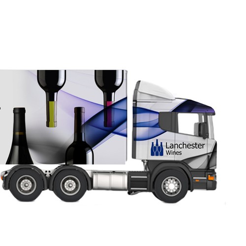 Design an eye catching truck wrap/skin for Lanchester Wines