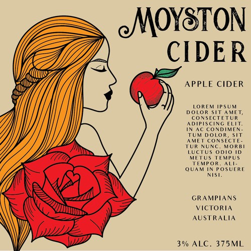 Label for apple cider