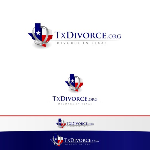 Texas divorce logo