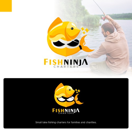 Bold logo for Fish Ninja
