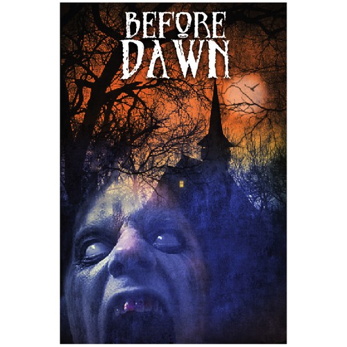 Create a new stylish artwork for a zombie movie