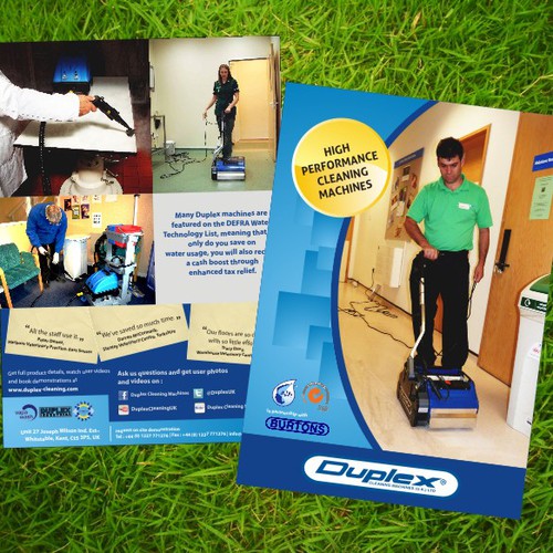 Duplex Cleaning flyer design